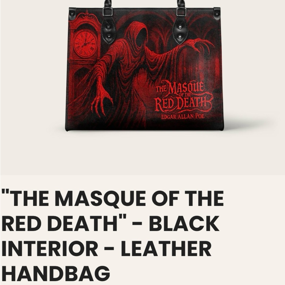 Red and Black Shoulder Bag - Picture 2 of 2
